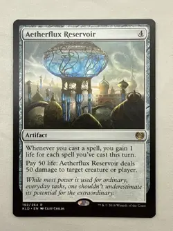 Aetherflux Reservoir x1 MTG Kaladesh 1x Magic Excellent Light Play EX LP - Image 1
