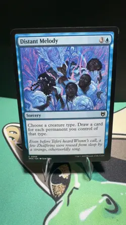 Distant Melody 154 Commander: The Lost Caverns of Ixalan Magic: The Gathering LP - Image 1