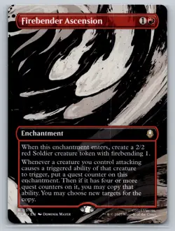 Firebender Ascension (Borderless) Avatar: The Last Airbender Regular - Image 1