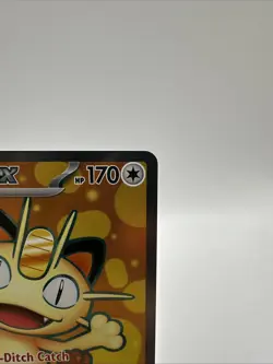 Pokemon TCG Perfect Order Meowth Ex Full Art 107/088 - Image 2