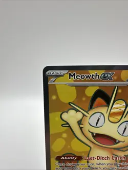 Pokemon TCG Perfect Order Meowth Ex Full Art 107/088 - Image 3