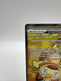 Pokemon TCG Perfect Order Meowth Ex Full Art 107/088 - Image 5