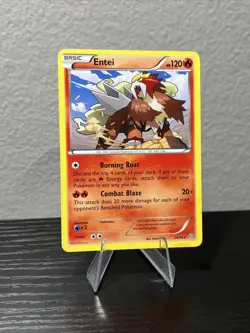 Entei Holo Rare Ancient Origins Pokemon TCG Card 14/98 - Image 1