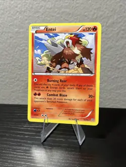 Entei Holo Rare Ancient Origins Pokemon TCG Card 14/98 - Image 2