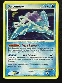 Pokemon Suicune Holo - Secret Wonders - 19/132 NM - Image 1