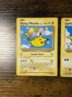 Pokemon TCG - Flying Pikachu & Surfing Pikachu Evolutions 20th Anniversary - Image 3