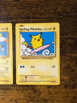 Pokemon TCG - Flying Pikachu & Surfing Pikachu Evolutions 20th Anniversary - Image 5