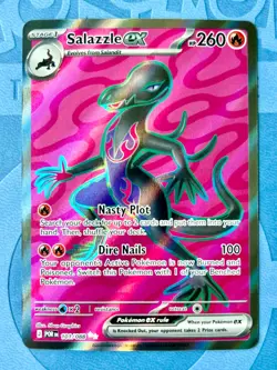Salazzle ex 101/088 Ultra Rare Perfect Order Pokemon TCG Full Art NM - Image 1