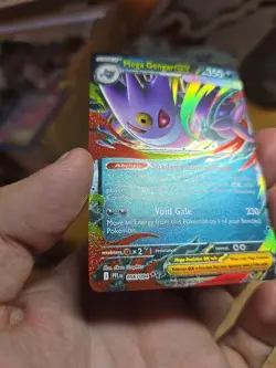 Mega Gengar Ex 056/094 Phantasmal Flames Double Rare Pokemon TCG Pack Fresh NM🔥 - Image 2
