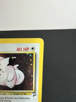 Pokemon TCG Clefairy 6/130 Base Set 2 Holo (DMG) - Image 5