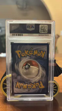2023 POKEMON SWORD & SHIELD CROWN ZENITH #GG36 FULL ART ENTEI V PSA 9 MINT - Image 2
