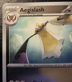 Aegislash 058/088 Reverse Holo Uncommon Mega Evolution Perfect Order Pokemon TCG - Image 2