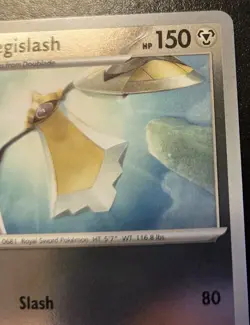 Aegislash 058/088 Reverse Holo Uncommon Mega Evolution Perfect Order Pokemon TCG - Image 3