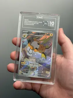 TAG 10 "Sleepy" Raichu (Pokemon Paldea Evolved Raichu Illustration Rare 211/193 - Image 1