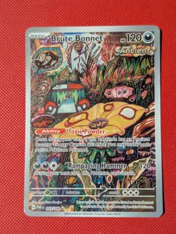 Pokemon TCG - Brute Bonnet - 207/182 Illustration - Paradox Rift - Image 1