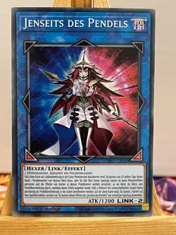 Jenseits des Pendels DIFO-DE048 Secret Rare Deutsch NM YUGIOH - Image 1