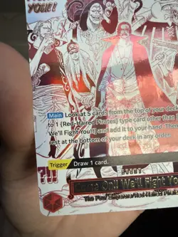 One Piece TCG - PRB-02 Come On!! We'll Fight You!! OP09-020 Alternate Art NM - Image 3