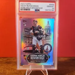 2023 Topps Series 1 Home Field Advantage Adley Rutschman #HA-8 Rookie PSA 10 - Image 1