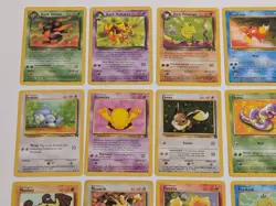 Pokemon Team Rocket 24 Card Lot Non Holo Common Uncommon LP-MP WOTC Unlimited - Image 2