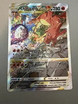 Pokemon Charizard VSTAR Full Art Promo Holo SWSH262 Sword & Shield 280 HP Card - Image 1