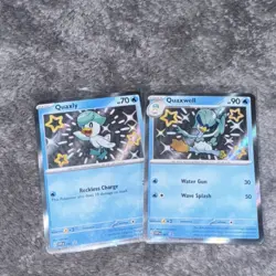 Pokemon Scarlet & Violet Reverse Holo Lot - 9 Cards, Fidough, Greavard - Image 2