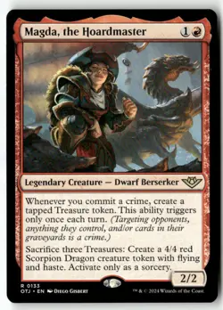 MTG Magda, the Hoardmaster Outlaws of Thunder Junction LP Magic The Gathering - Image 1