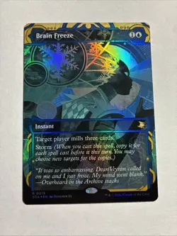 Brain Freeze - Secrets of Strixhaven: Mystical Archive Foil MTG + Bonus Rare!!! - Image 1