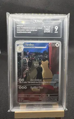 Pokemon Persian - 078/064 SV: Shrouded Fable Illustration Rare NM - Image 1