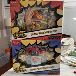 Pokemon TCG: Mega Evolutions Ascended Heroes Mega Ex Lot Of 2 Sealed. - Image 1
