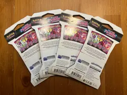 Pokemon Sword & Shield - Fusion Strike Sleeved Booster Pack Art Set of 4 - Image 2