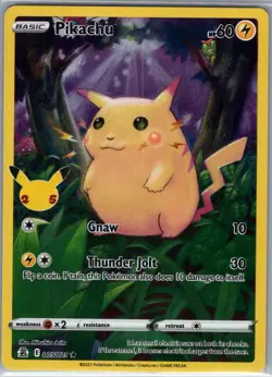 Pikachu 005/025 Celebrations - Pokemon Card - NM - Image 1