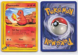 CHARMANDER 97/165 COMMON EXPEDITION BASE SET POKEMON - Image 3
