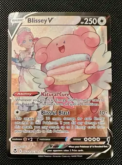 Blissey v TG22/TG30 Silver Tempest Trainer Gallery NM Pokemon TCG - Image 1