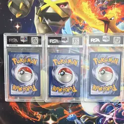 Pokemon Black Star Promo 2000 Moltres Articuno Zapdos PSA 10 Lot - Image 2