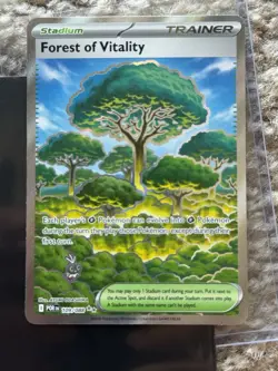 Forest of Vitality 109/088 Ultra Rare Pokemon TCG ME03: Perfect Order NM - Image 1
