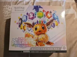 Pokemon TCG Prismatic Evolutions ETB Elite Trainer Box New Factory Sealed - Image 1