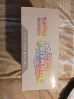 Pokemon TCG Prismatic Evolutions ETB Elite Trainer Box New Factory Sealed - Image 2