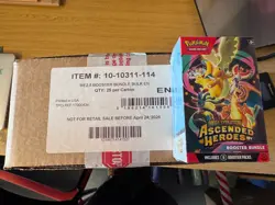 Pokemon Ascended Heroes Booster Bundle Case - IN HAND! 25 x bundles sealed - Image 4