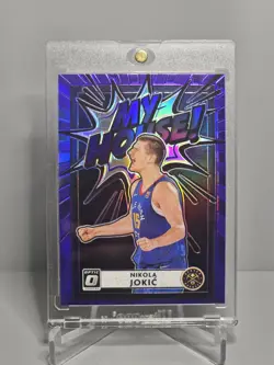 2020-21 Panini Donruss Optic - My House Nikola Jokic #9 Purple Prizm - Image 1