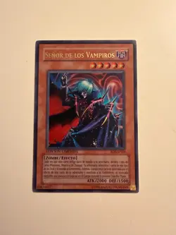 Yugioh Ultra Rare Spanish Senor De Los Vampiros Vampire Lord RDS-SPSE4 - NM - Image 1