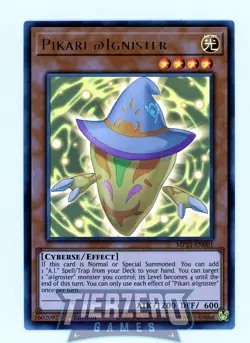 Yugioh Pikari @Ignister MP21-EN001 Ultra Rare 1st Edition Near Mint - Image 1