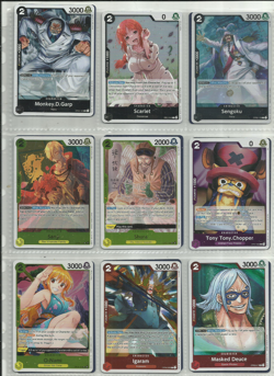 One Piece TCG. 21 x Holo/Foil. (Set 2). - Image 1