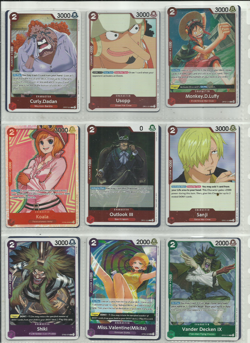 One Piece TCG. 21 x Holo/Foil. (Set 2). - Image 2