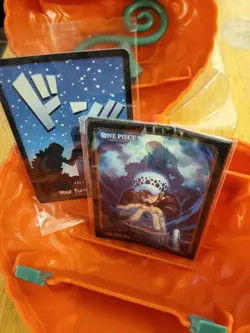 One Piece Devil Fruits Collection Vol.3 Blue Law Sleeves & DON (NO PACKS) - Image 1