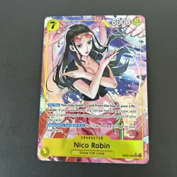 One Piece Nico Robin Alt Art EB03-055 Extra Booster: Heroines Edition English - Image 1