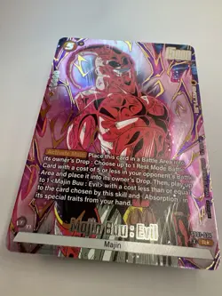 Majin Buu: Evil SB01-034 R* Alt Art Dragon Ball Cards Fusion World Card TCG NM - Image 2