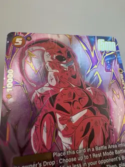 Majin Buu: Evil SB01-034 R* Alt Art Dragon Ball Cards Fusion World Card TCG NM - Image 3