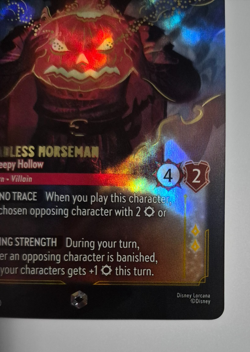 Disney Lorcana Whispers Enchanted The Headless Horseman Terror English Rare - Image 5