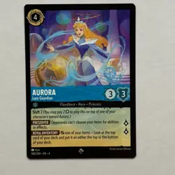 Aurora 140/204 Disney Lorcana Ursula's Return Regular Super Rare Card NM - Image 1
