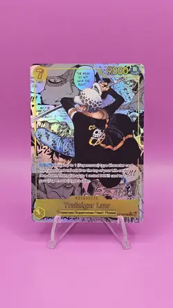 Trafalgar Law OP10-119 Manga Rare Royal Blood One Piece Card English - Image 1